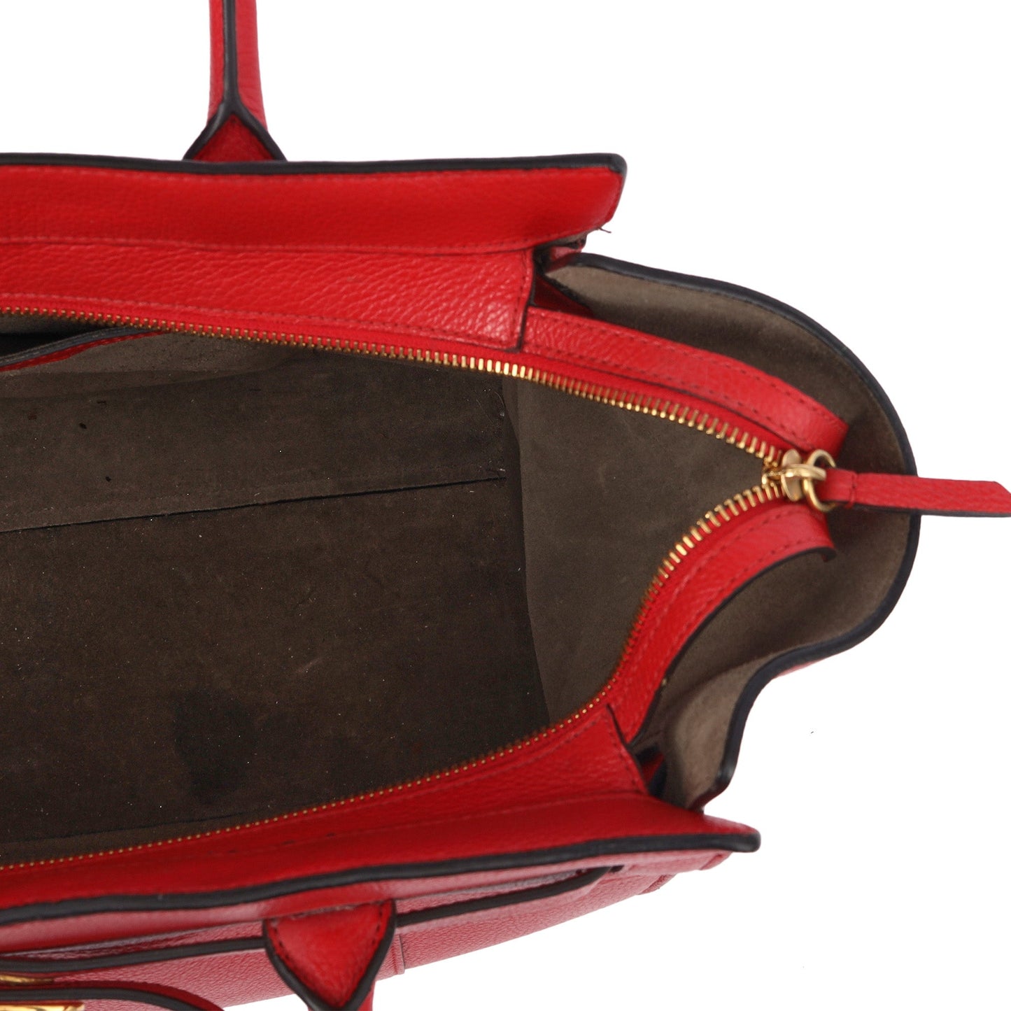 Mulberry Tote Zipped Bayswater in Red, Calfskin Leather — Alternate View 14
