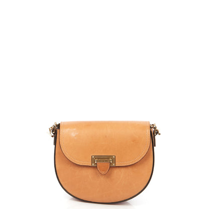 Aspinal of London Shoulder Bag Letterbox Saddle Bag in Brown, Leather — Alternate View 15