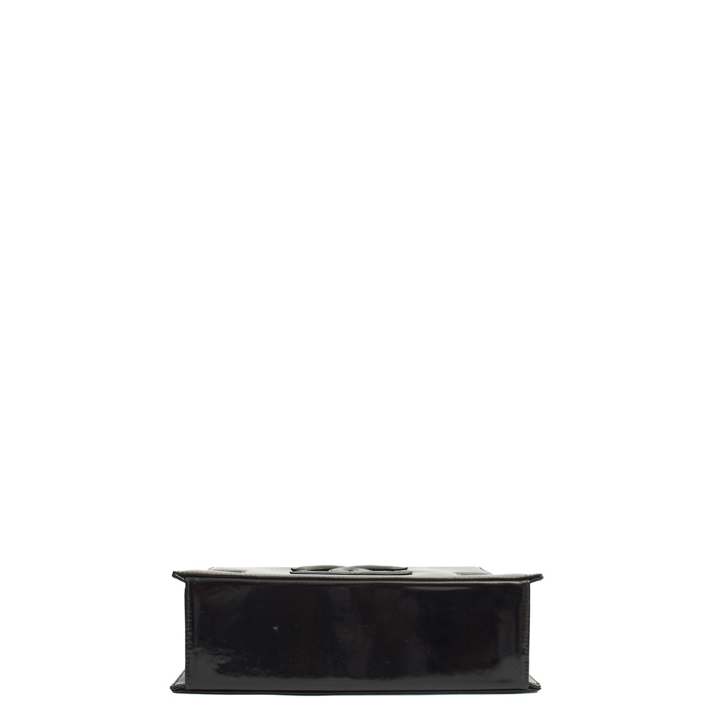 Chanel Shoulder Bag Vintage Flap Bag  in Black, Patent Leather — Alternate View 20