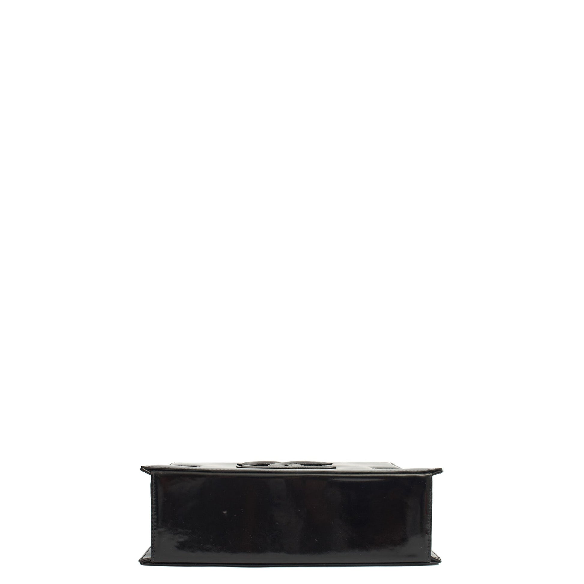 Chanel Shoulder Bag Vintage Flap Bag  in Black, Patent Leather — Alternate View 12