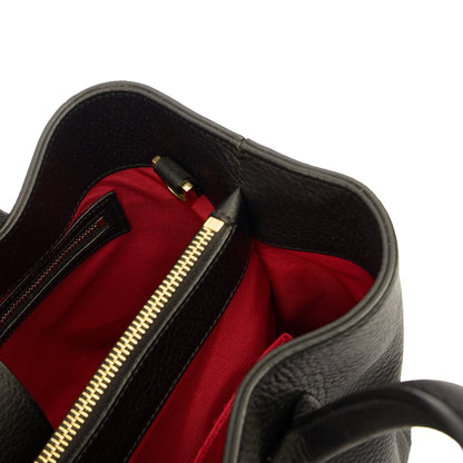 Aspinal of London Tote London Tote - Midi in Black, Leather — Alternate View 11