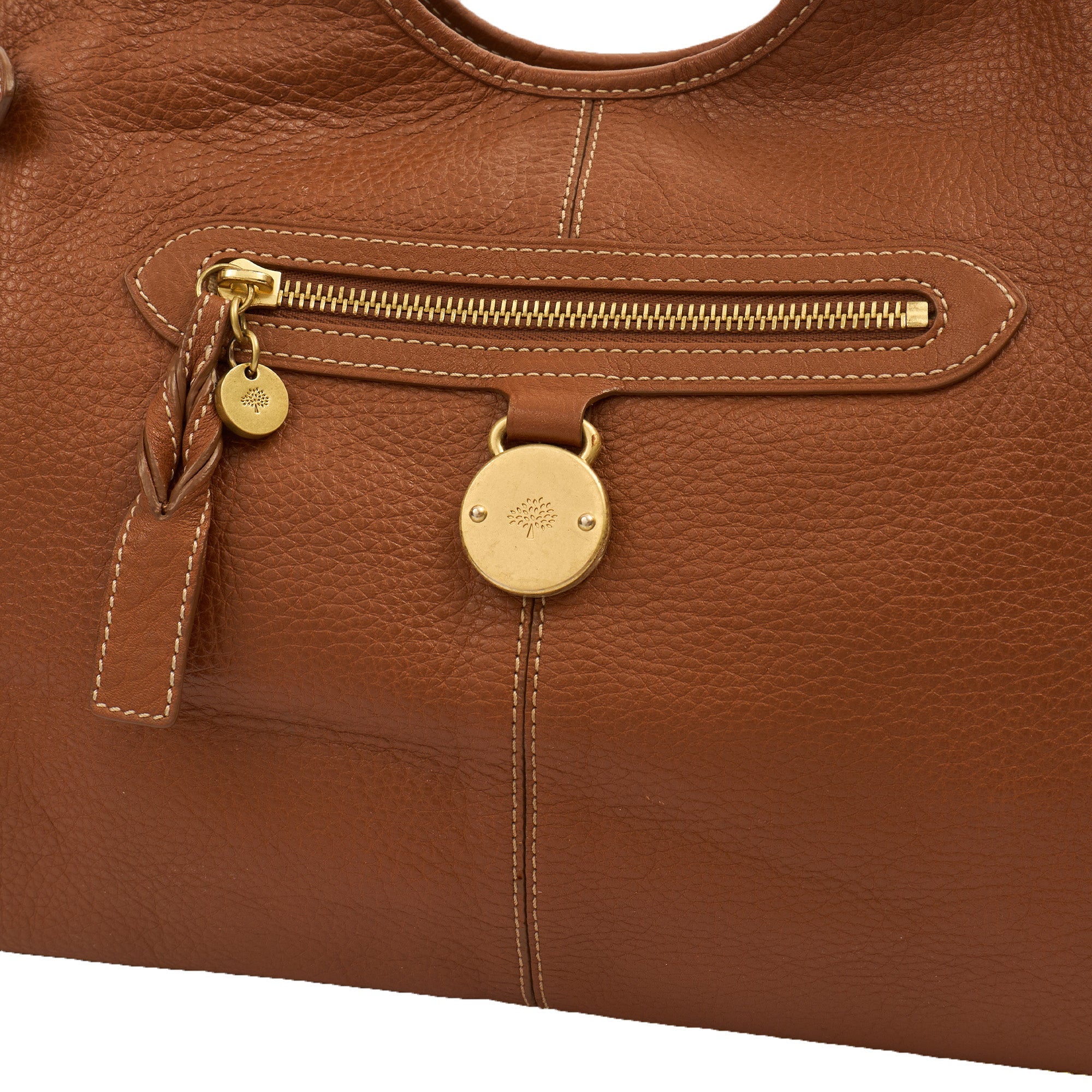Mulberry Tote Somerset Tote in Oak, Calfskin Leather — Alternate View 8