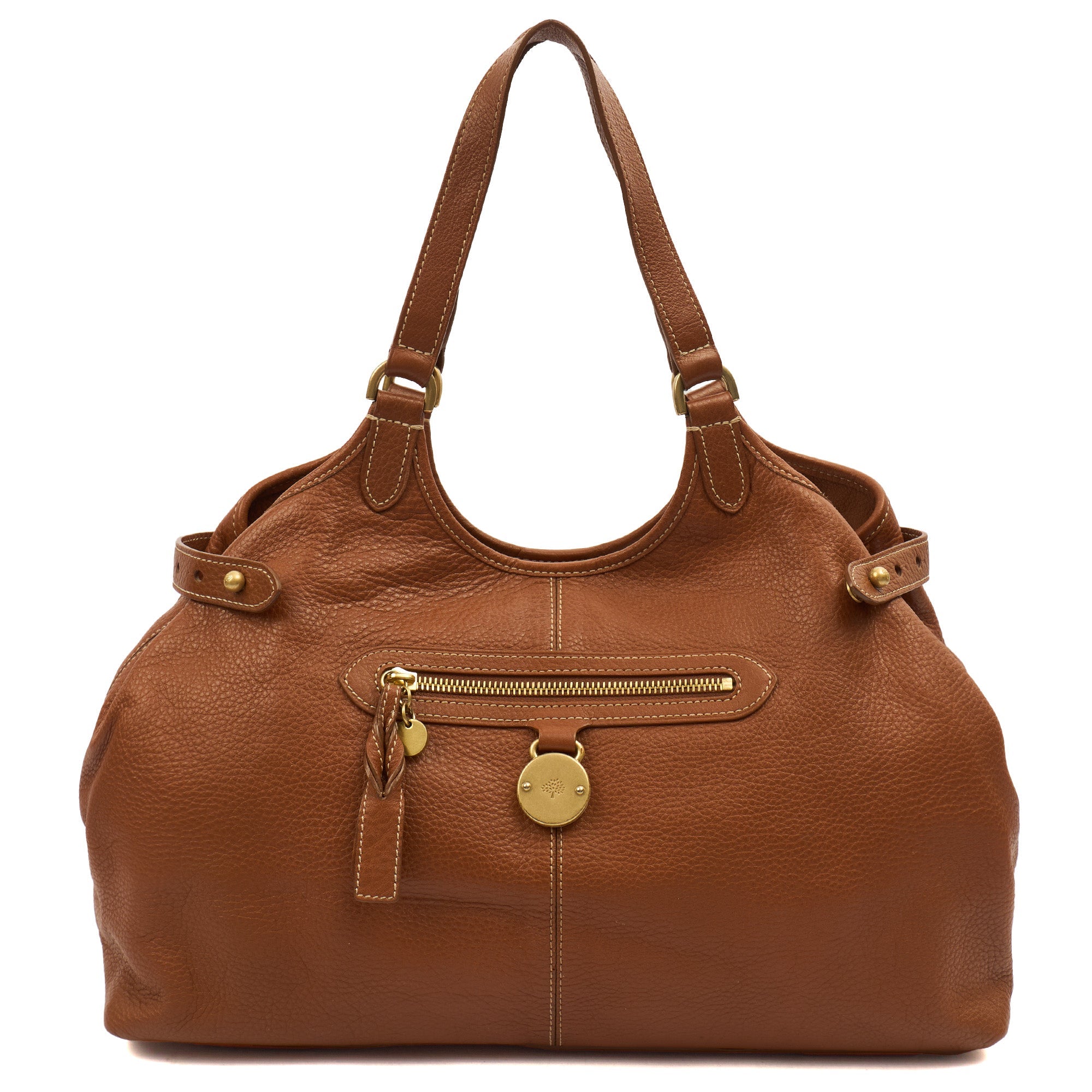 Mulberry Tote Somerset Tote in Oak, Calfskin Leather — Alternate View 7