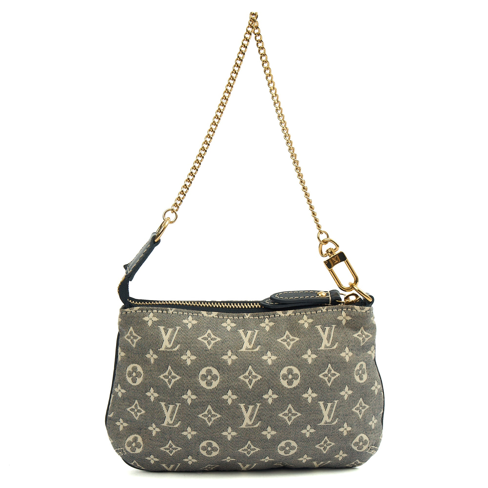 Louis Vuitton Mini Bag Mini Pochette Accessoires in Mini Lin Ebene, Canvas — Alternate View 10