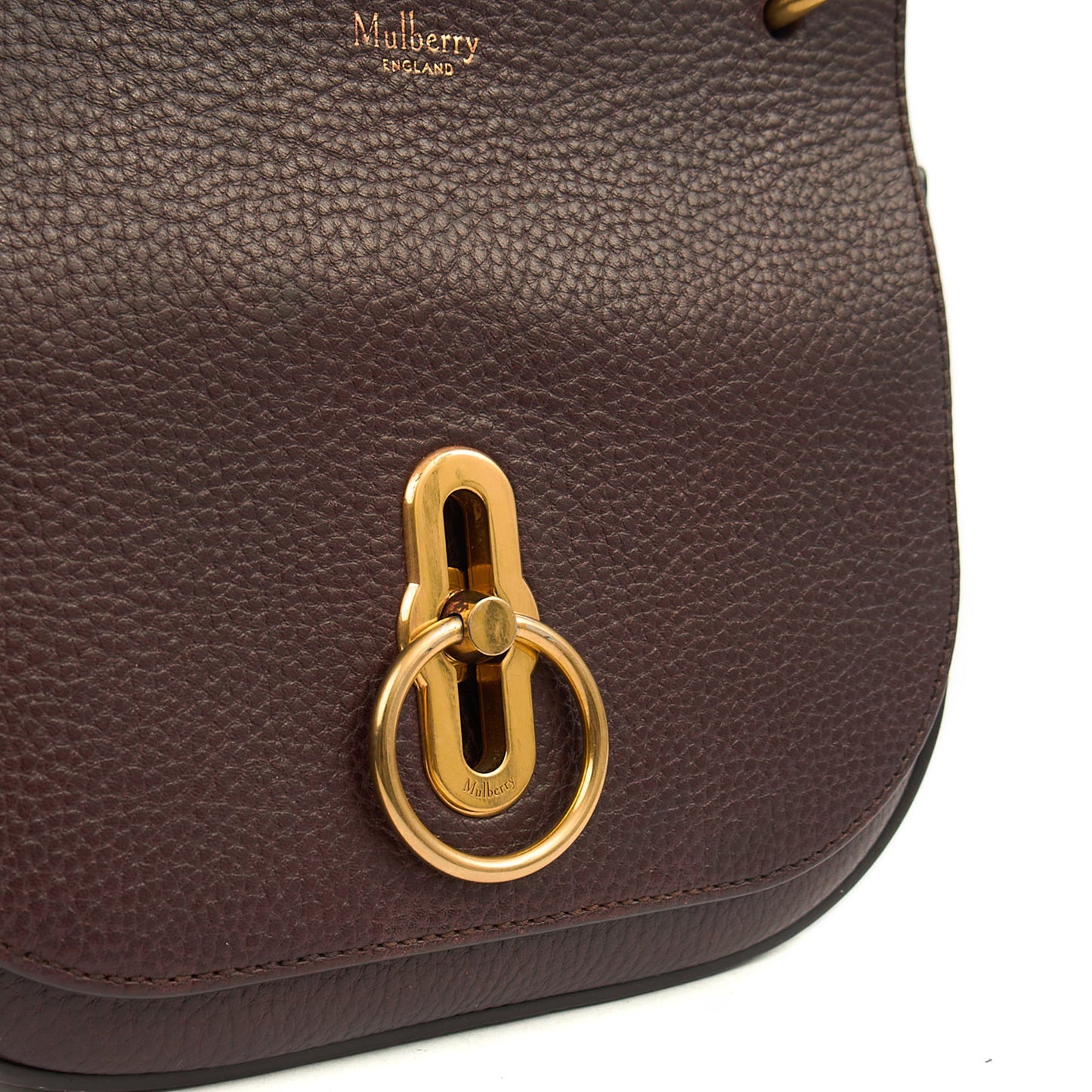 Mulberry Satchel Amberley Satchel - Small in Oxblood, Leather — Alternate View 12