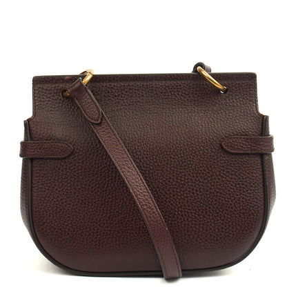 Mulberry Satchel Amberley Satchel - Small in Oxblood, Leather — Back View