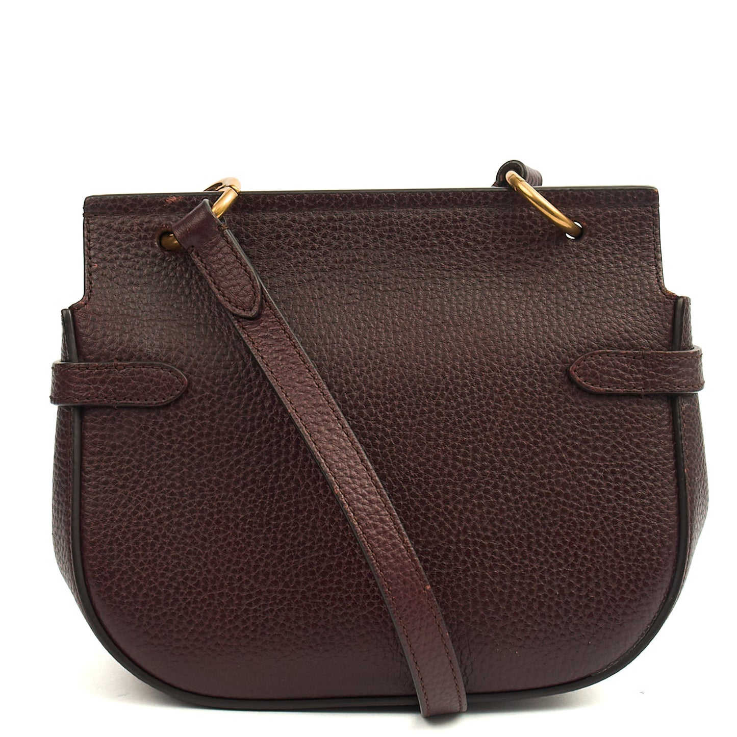 Mulberry Satchel Amberley Satchel - Small in Oxblood, Leather — Alternate View 9