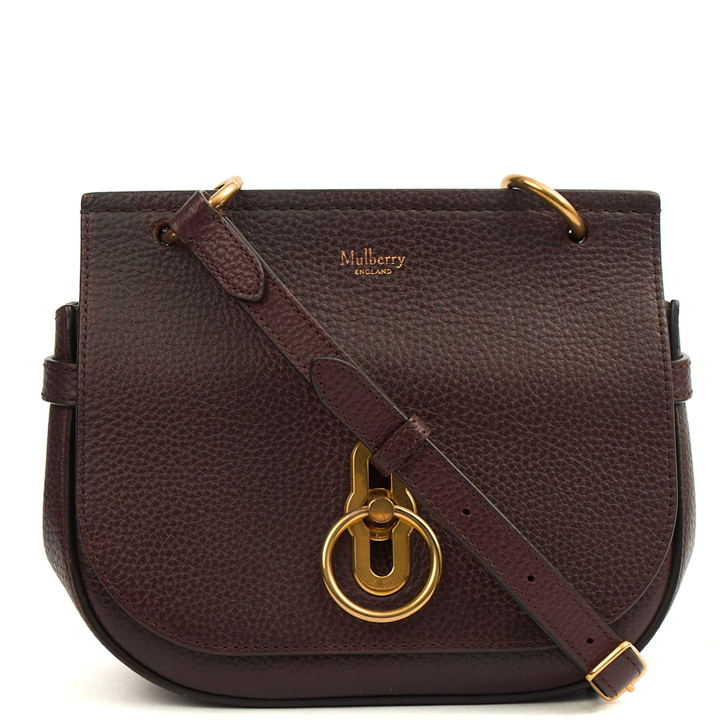 Mulberry Satchel Amberley Satchel - Small in Oxblood, Leather — Alternate View 7