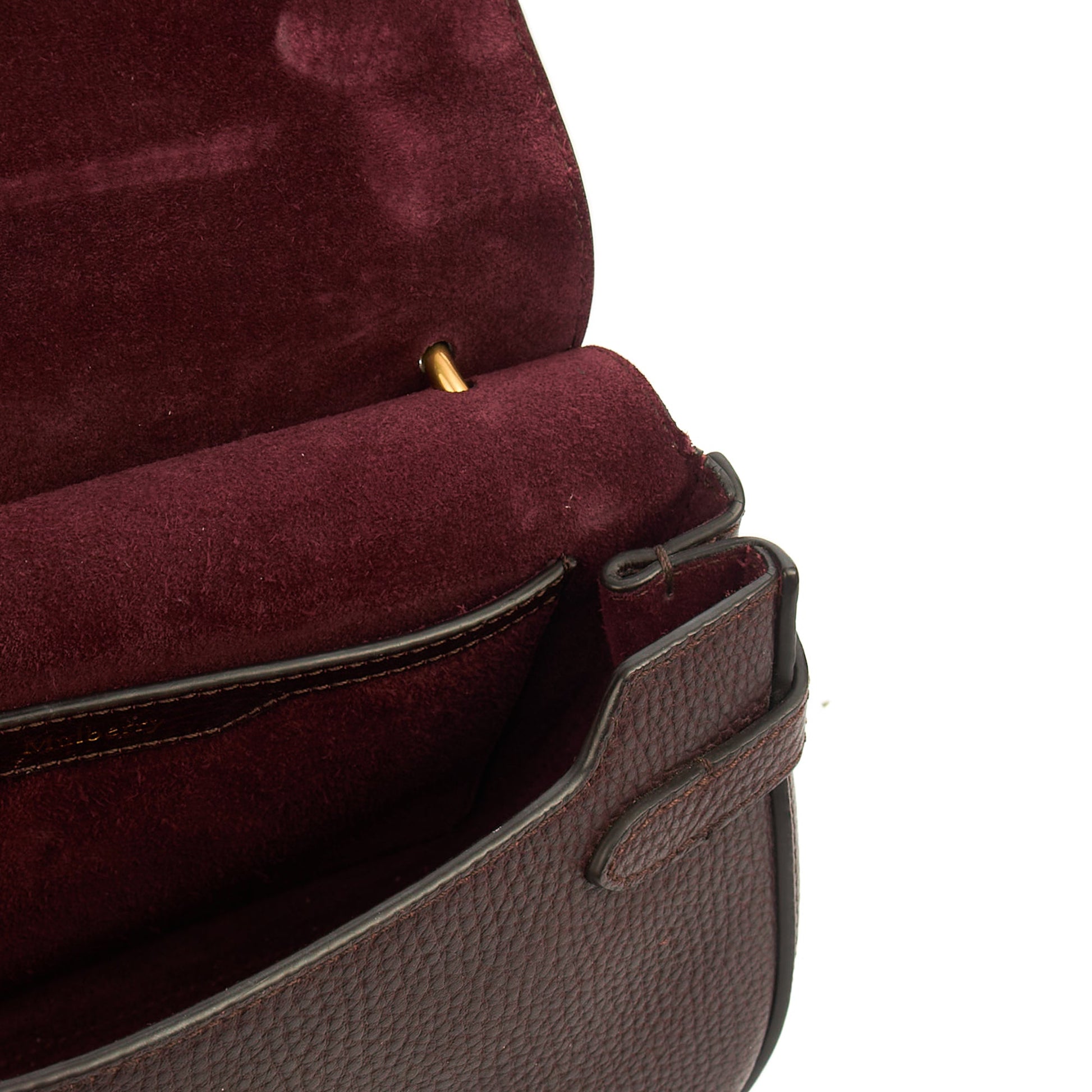 Mulberry Satchel Amberley Satchel - Small in Oxblood, Leather — Alternate View 11