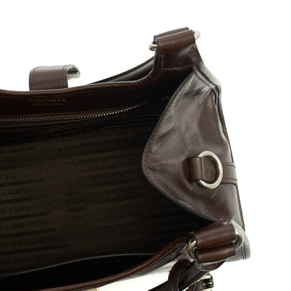 Prada Shoulder Bag Shoulder Bag in Brown, Leather — Alternate View 14