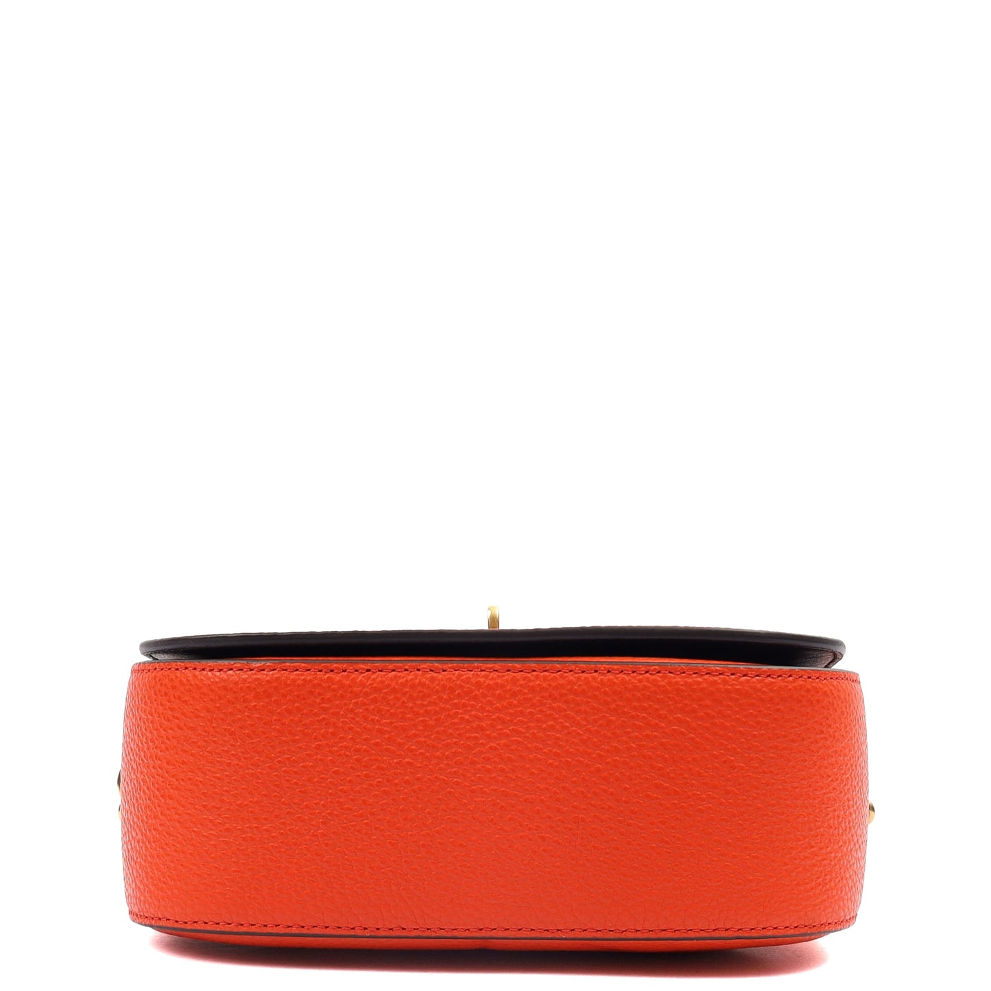 Mulberry Cross Body Darley Shoulder Bag  in Orange, Leather — Top View