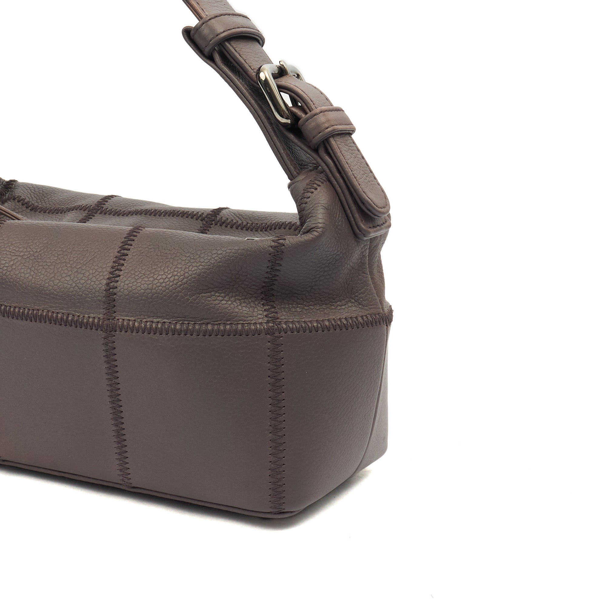 Chanel Top Handle CC Hobo in Purple, Leather — Lifestyle View