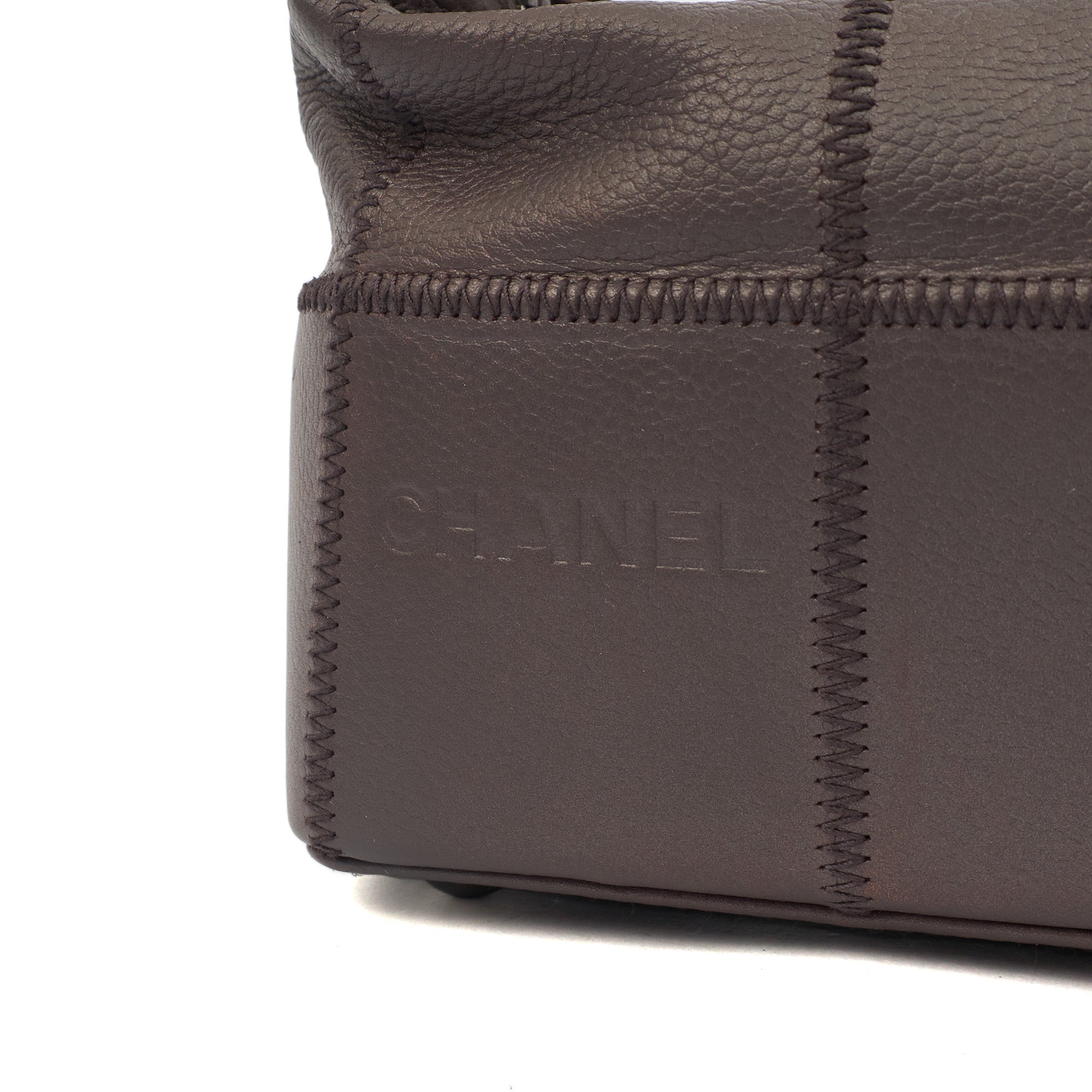 Chanel Top Handle CC Hobo in Purple, Leather — Alternate View 16
