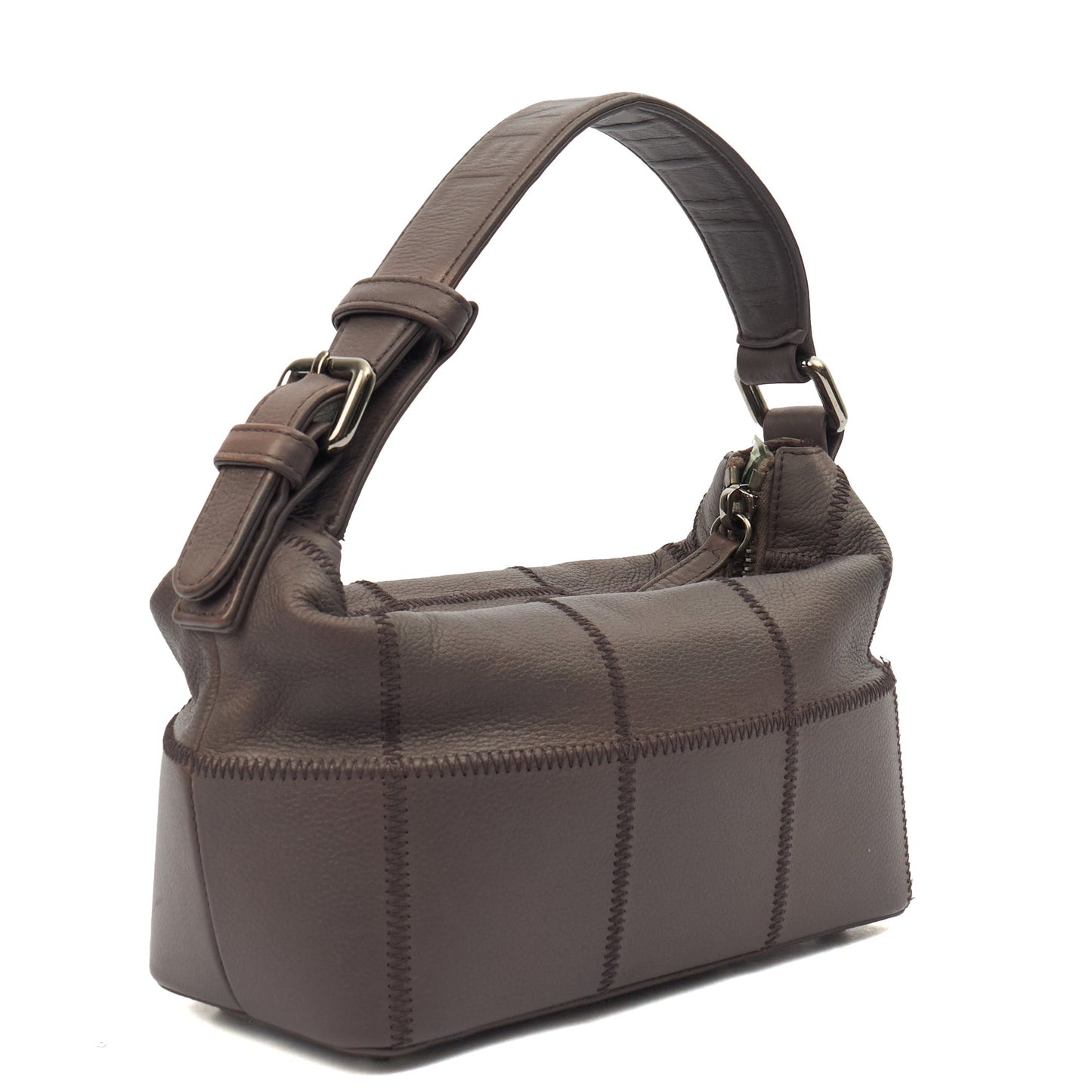 Chanel Top Handle CC Hobo in Purple, Leather — Alternate View 12