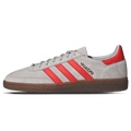 adidas Handball Spezial 'Grey Hi-Res Red' — UK 3.5 | EU 36 | US 4 — Front View