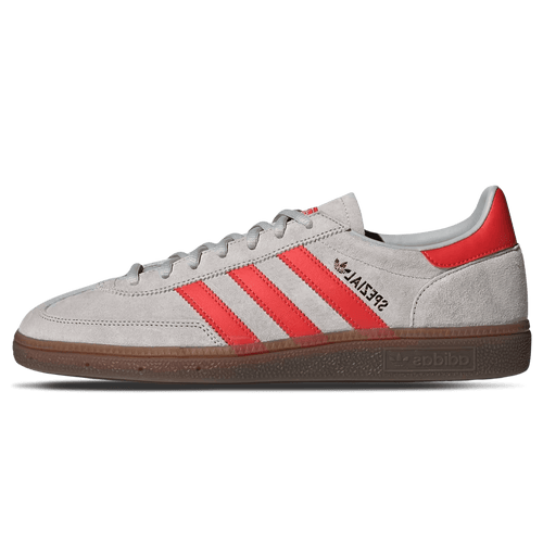 adidas Handball Spezial 'Grey Hi-Res Red' — UK 3.5 | EU 36 | US 4 — Front View