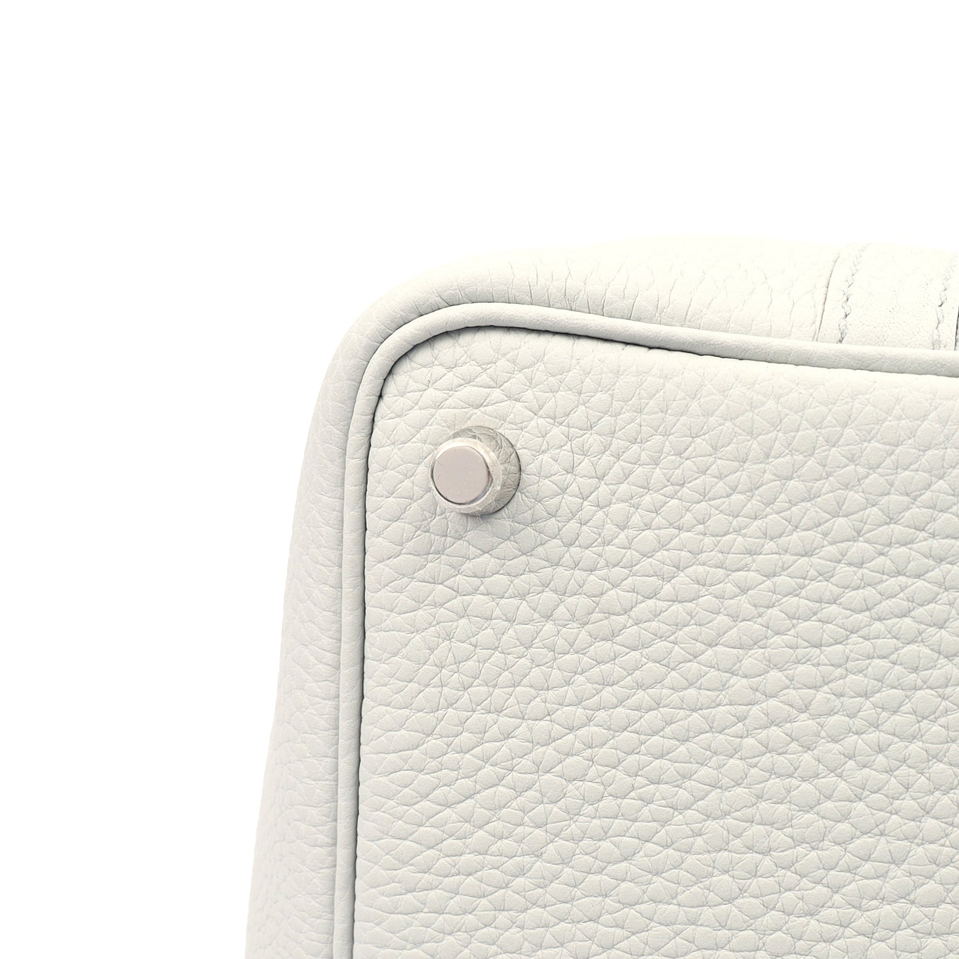 Hermes Picotin 18 in Bleu Pale, Clemence Leather — Alternate View 10