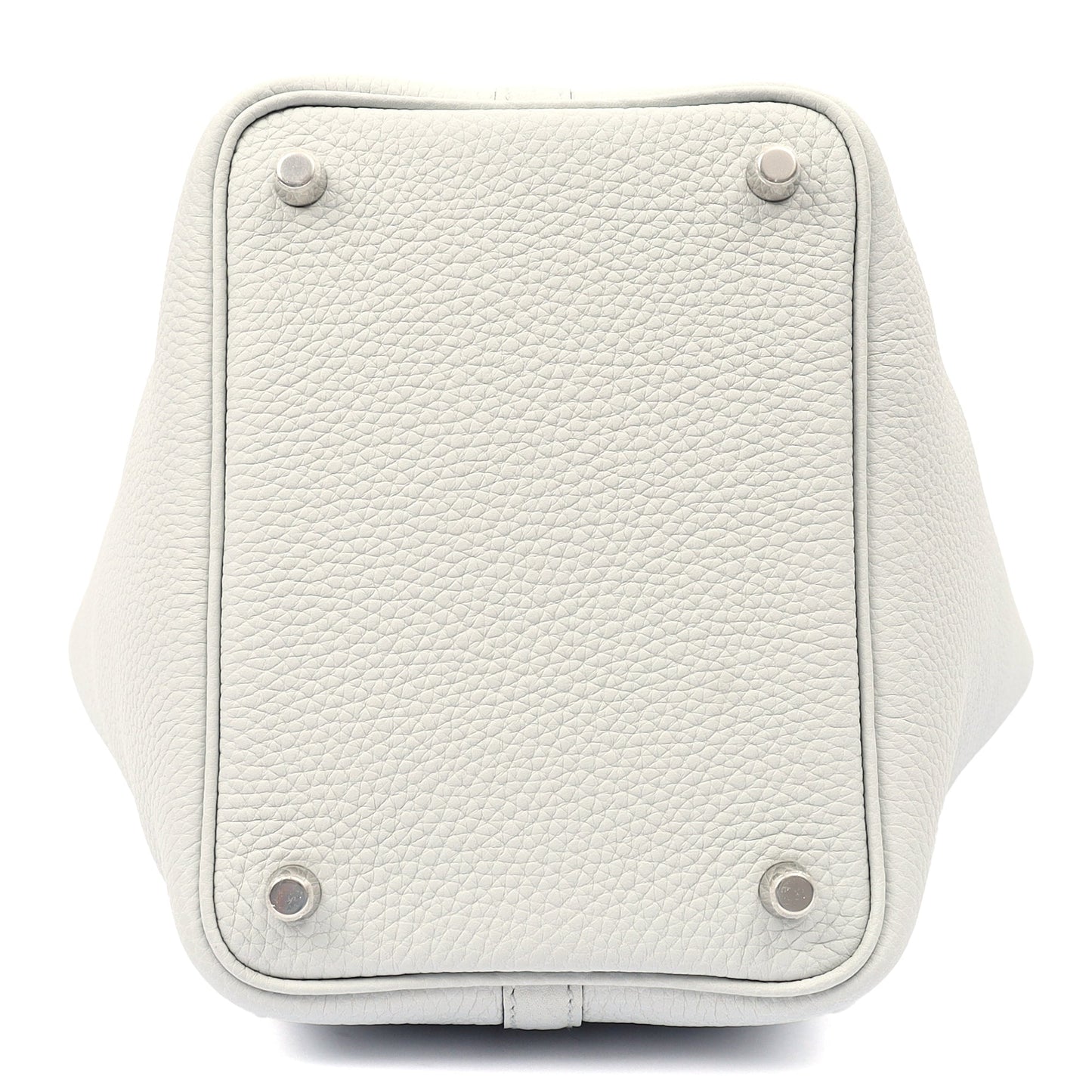 Hermes Picotin 18 in Bleu Pale, Clemence Leather — Alternate View 30