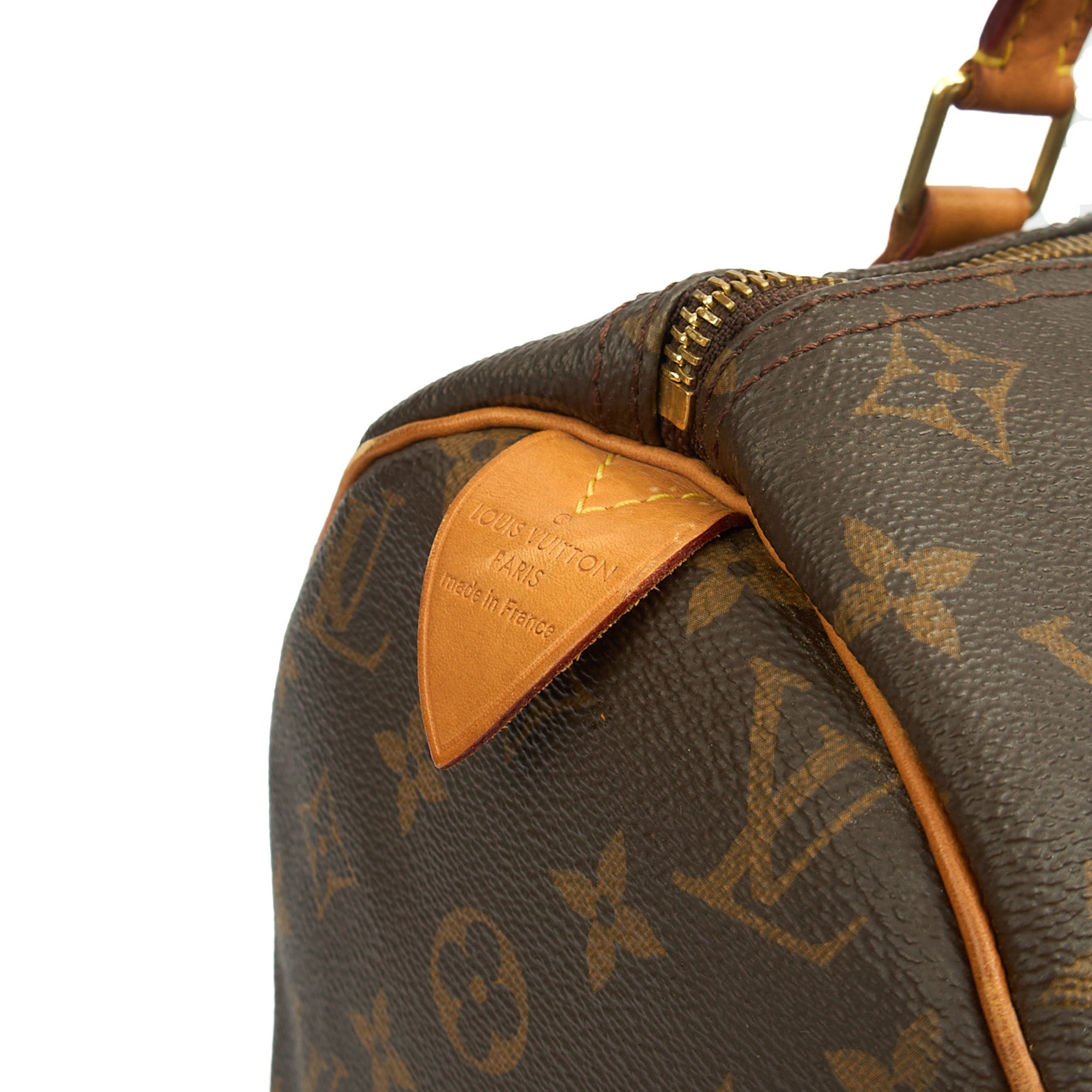 Louis Vuitton Tote Speedy 30 in Monogram, Canvas — Lifestyle View