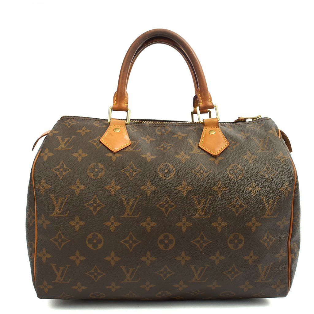 Louis Vuitton Tote Speedy 30 in Monogram, Canvas — Front View