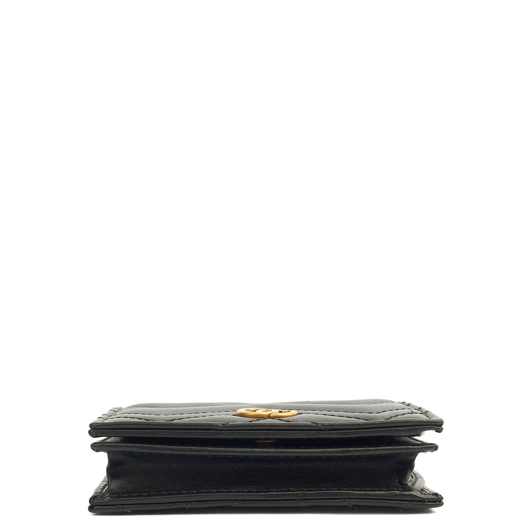 Gucci Wallet Bi-fold Marmont Wallet in Black, Leather — Alternate View 16
