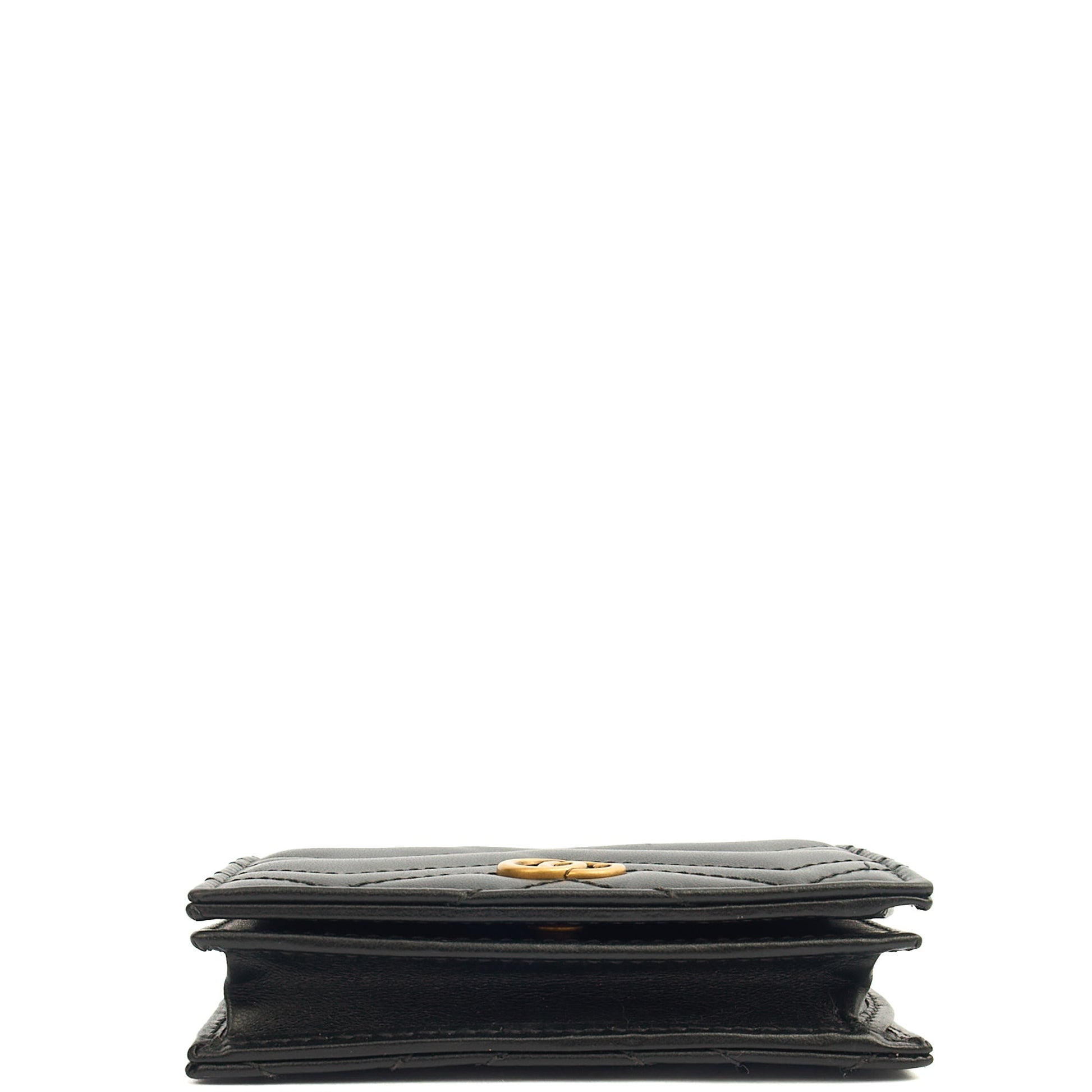 Gucci Wallet Bi-fold Marmont Wallet in Black, Leather — Alternate View 10