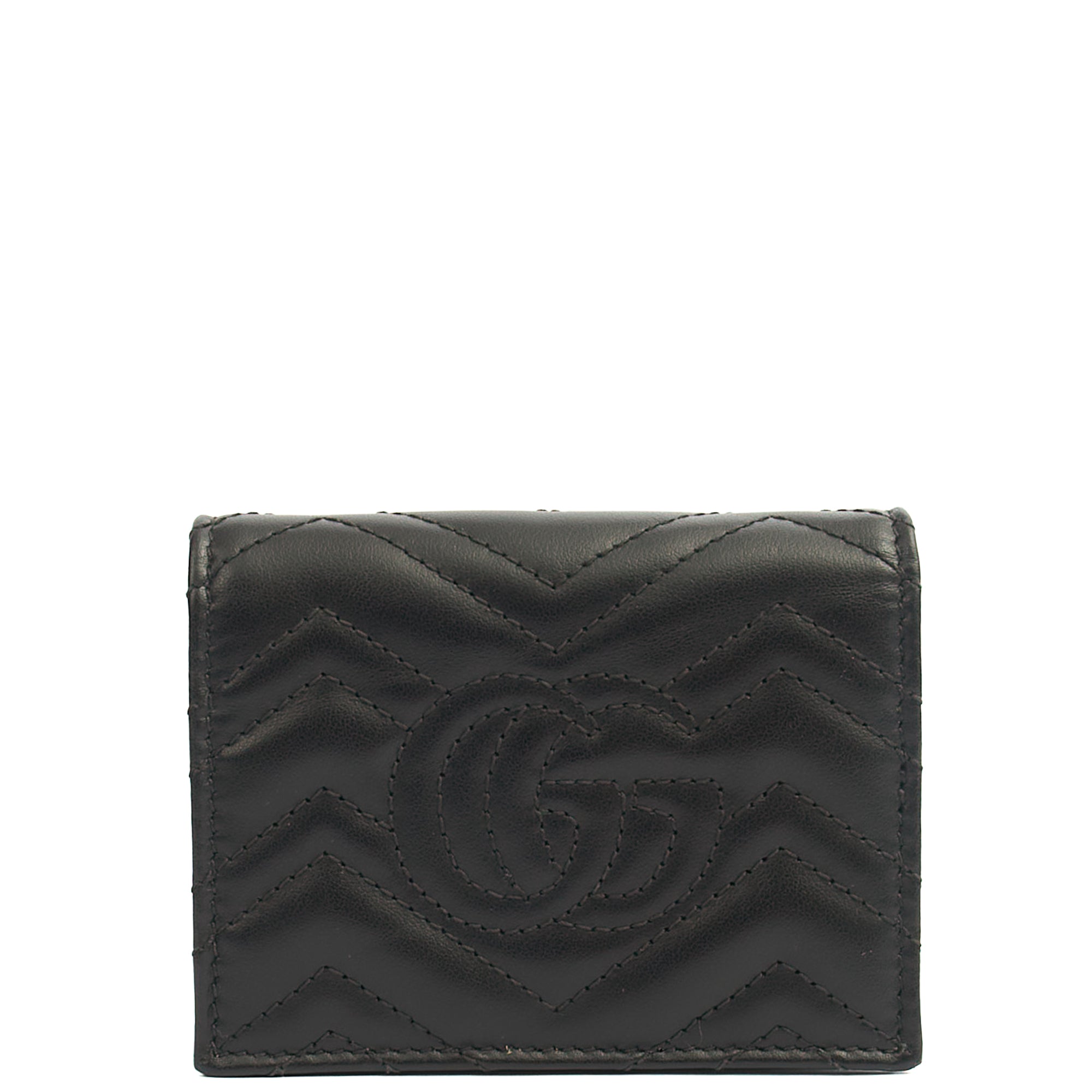 Gucci Wallet Bi-fold Marmont Wallet in Black, Leather — Alternate View 15