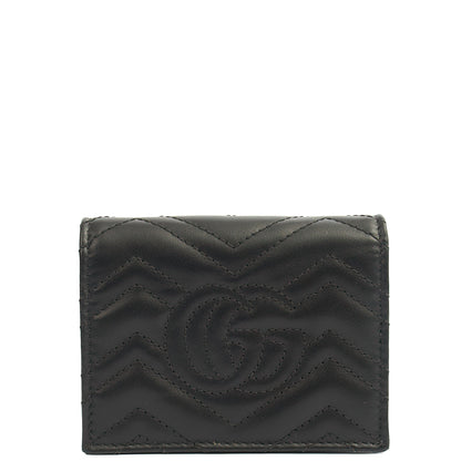 Gucci Wallet Bi-fold Marmont Wallet in Black, Leather — Alternate View 15