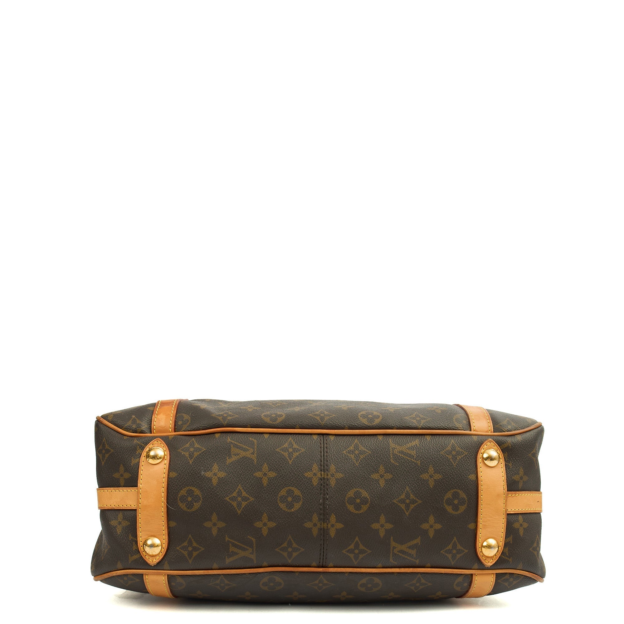 Louis Vuitton Tote Stresa GM in Monogram, Canvas — Top View