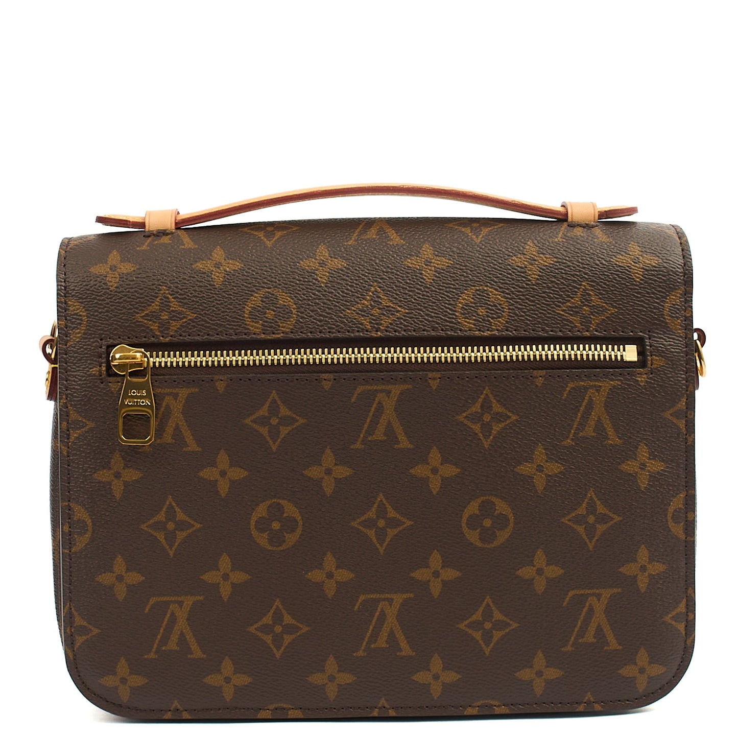 Louis Vuitton Cross Body Pochette Metis in Monogram, Canvas — Back View