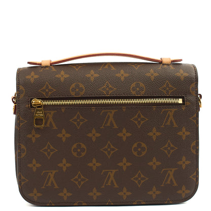 Louis Vuitton Cross Body Pochette Metis in Monogram, Canvas — Back View
