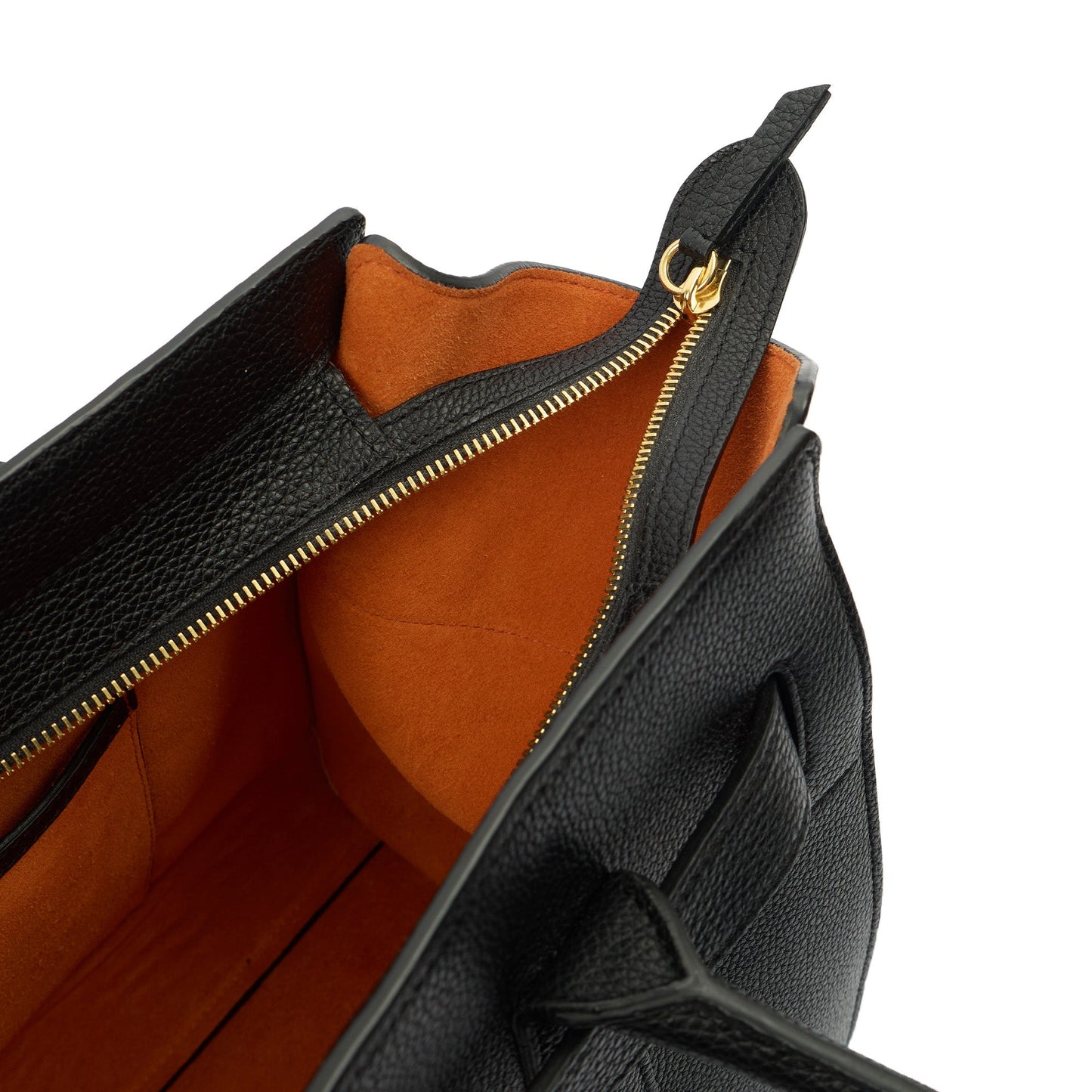 Mulberry Tote Zipped Bayswater in Black, Calfskin Leather — Lifestyle View