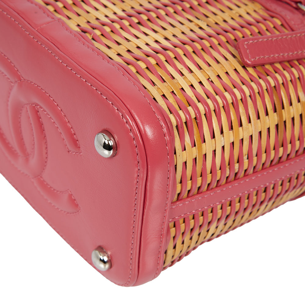 Chanel Vanity - Small in Pink, Leather — Alternate View 44