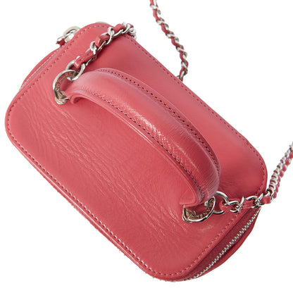 Chanel Vanity - Small in Pink, Leather — Alternate View 38