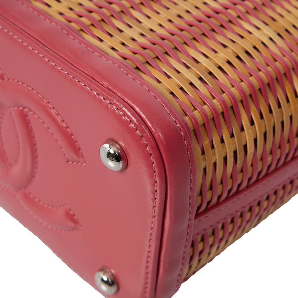 Chanel Vanity - Small in Pink, Leather — Alternate View 12