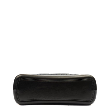 Chanel Cross Body Gabrielle Hobo - Small in Blue, Crinkled Calfskin Leather — Alternate View 13