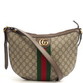 Gucci Cross Body Ophidia Crossbody in GG Supreme, Leather — Front View