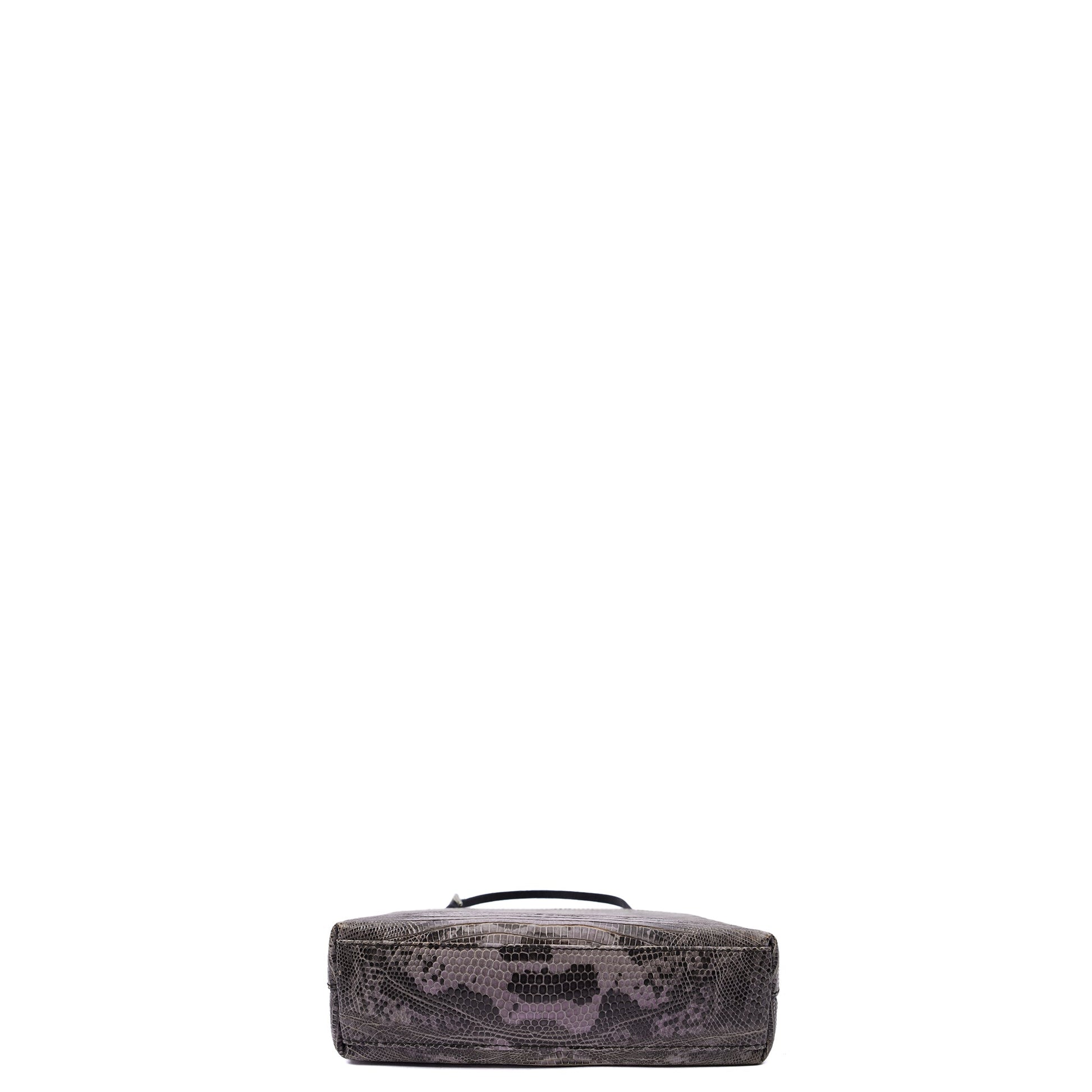 Prada Mini Bag Tote in Neutral, Leather — Top View
