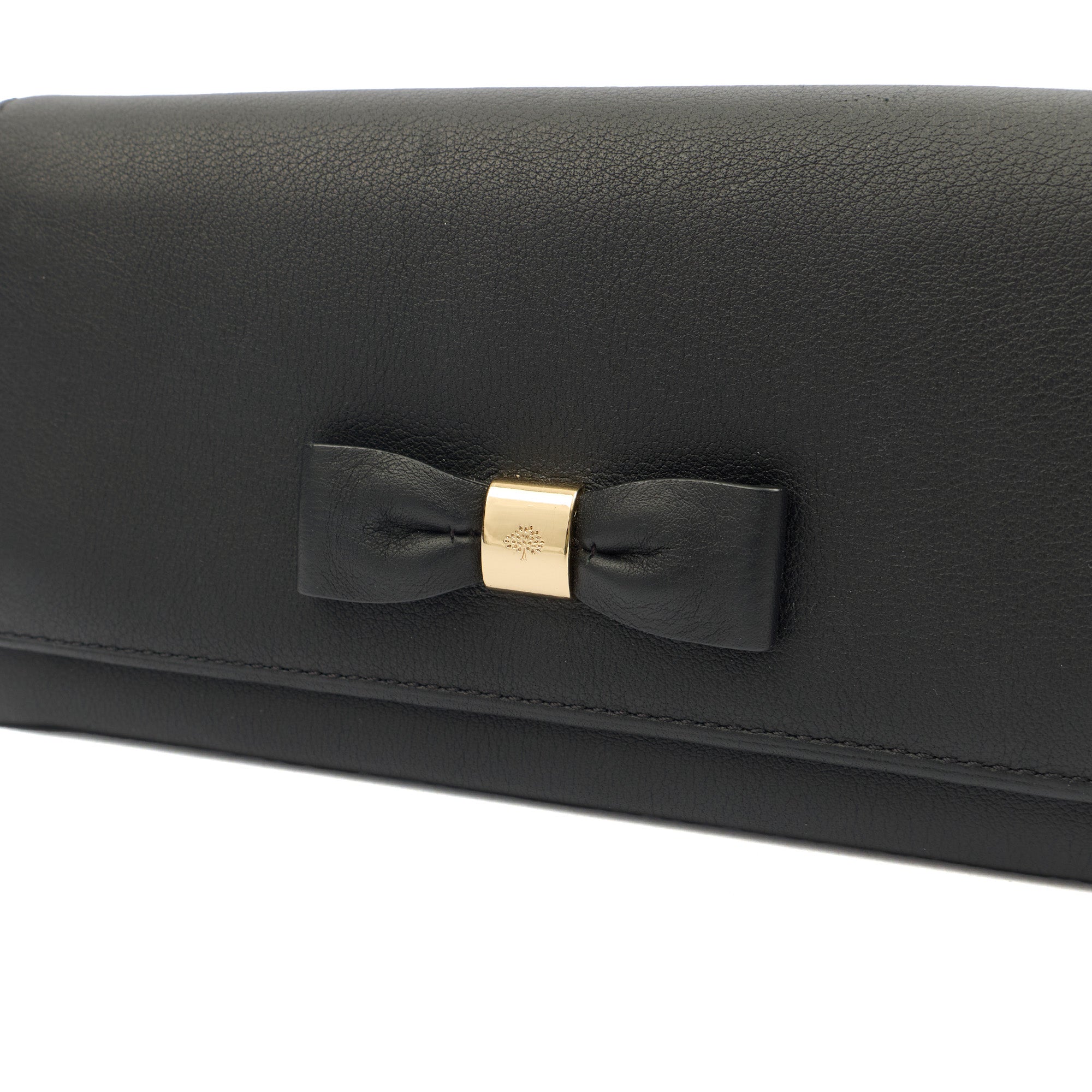 Mulberry Wallet Wallet in Black, Calfskin Leather — Lifestyle View