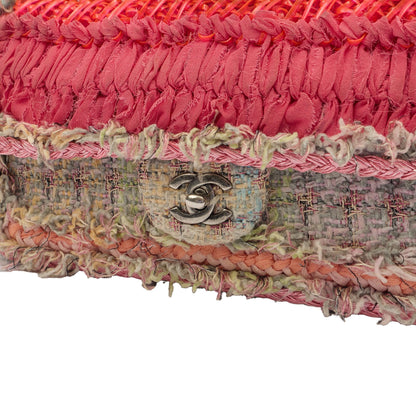 Chanel Shoulder Bag Classic Single Flap - Medium in Multi, Fabric — Alternate View 7