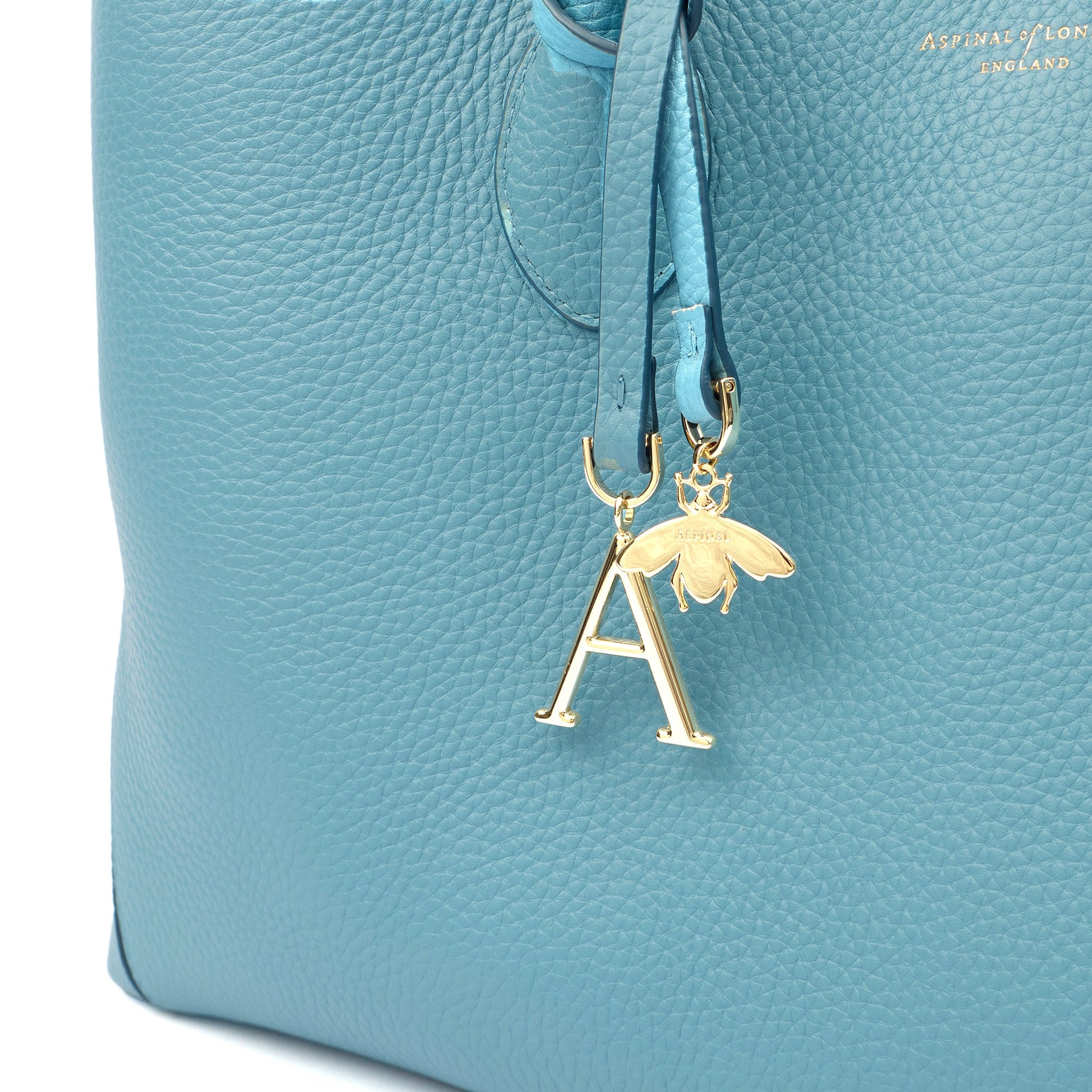 Aspinal of London Tote London Tote- Large in Pebble, Leather — Lifestyle View