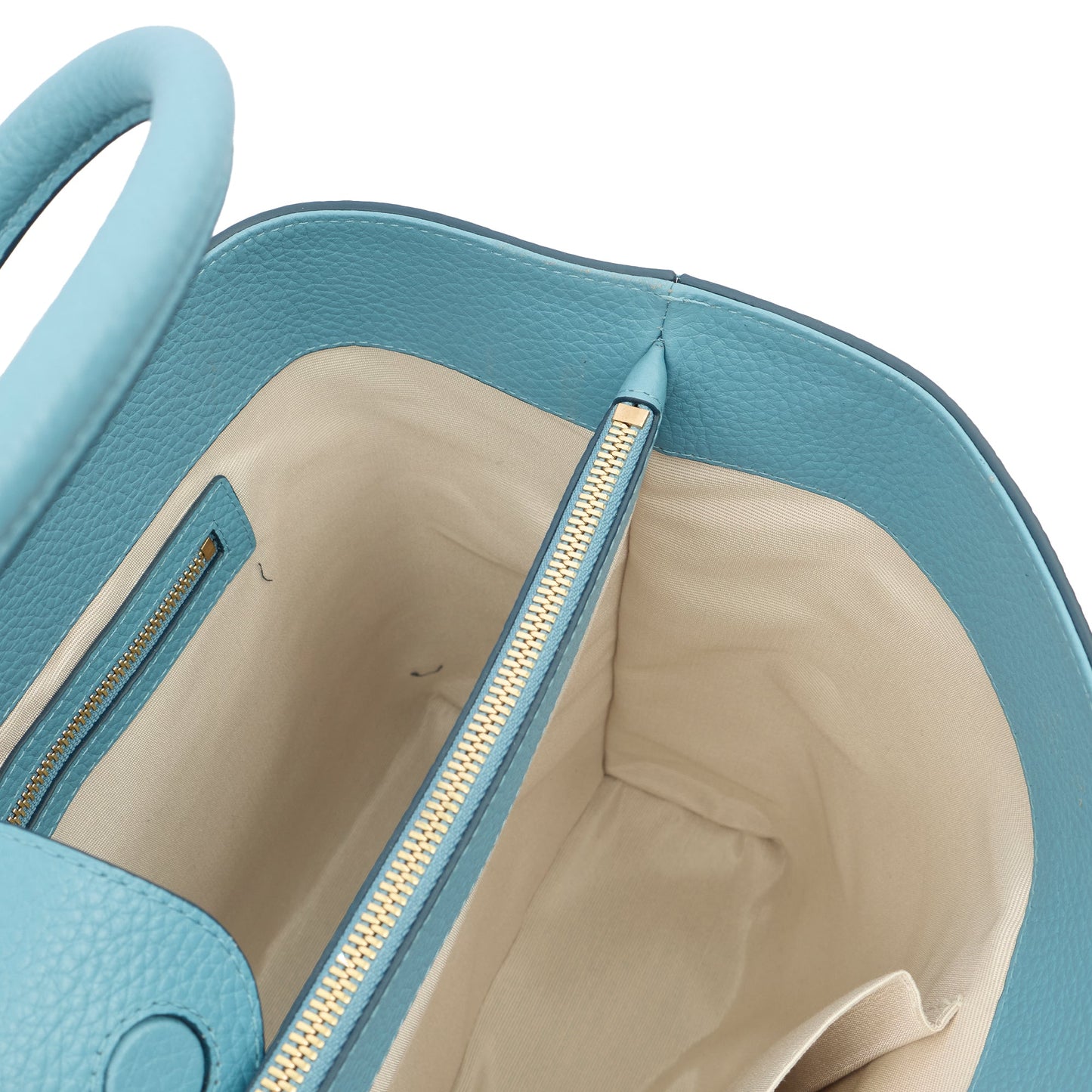 Aspinal of London Tote London Tote- Large in Pebble, Leather — Detail View