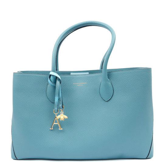 Aspinal of London Tote London Tote- Large in Pebble, Leather — Front View
