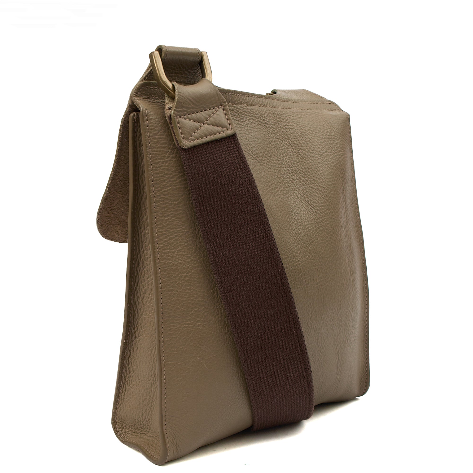 Mulberry Cross Body Antony in Dark Olive, Calfskin Leather — Alternate View 9