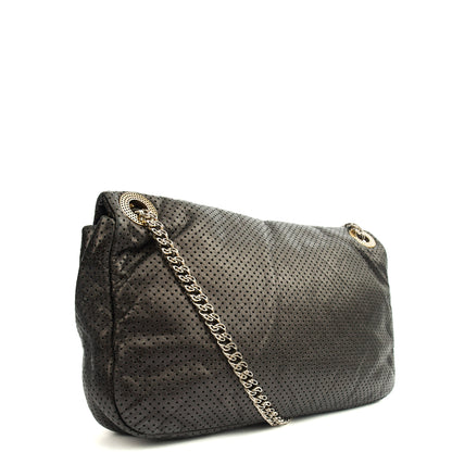 Chanel Shoulder Bag 2.55 Reissue in Black, Calfskin Leather — Side View