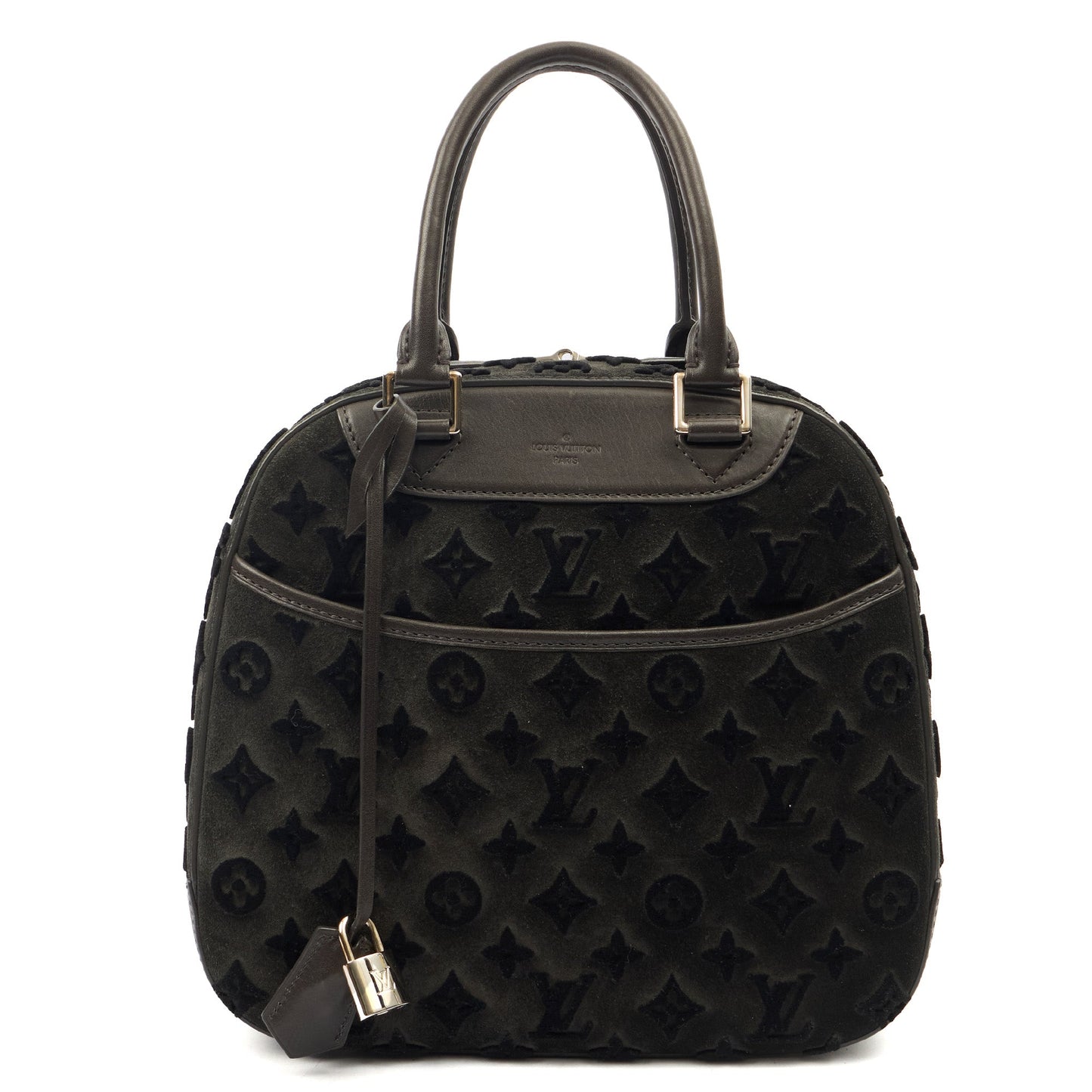 Louis Vuitton Tote Deauville in Black, Canvas — Alternate View 7