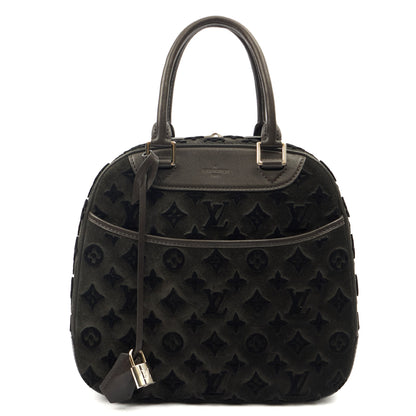 Louis Vuitton Tote Deauville in Black, Canvas — Alternate View 7