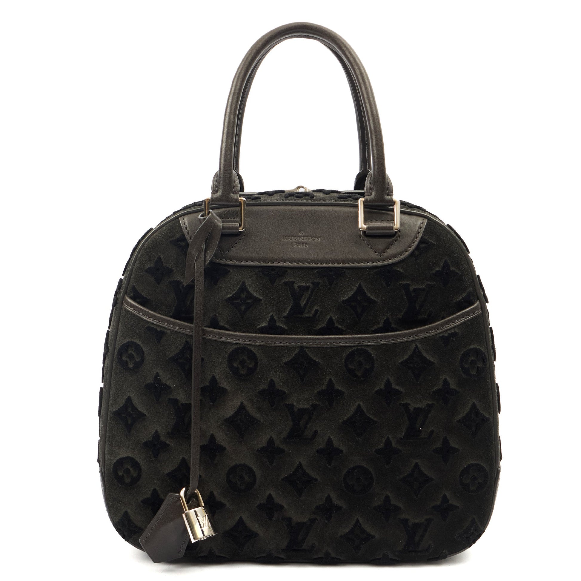 Louis Vuitton Tote Deauville in Black, Canvas — Alternate View 13