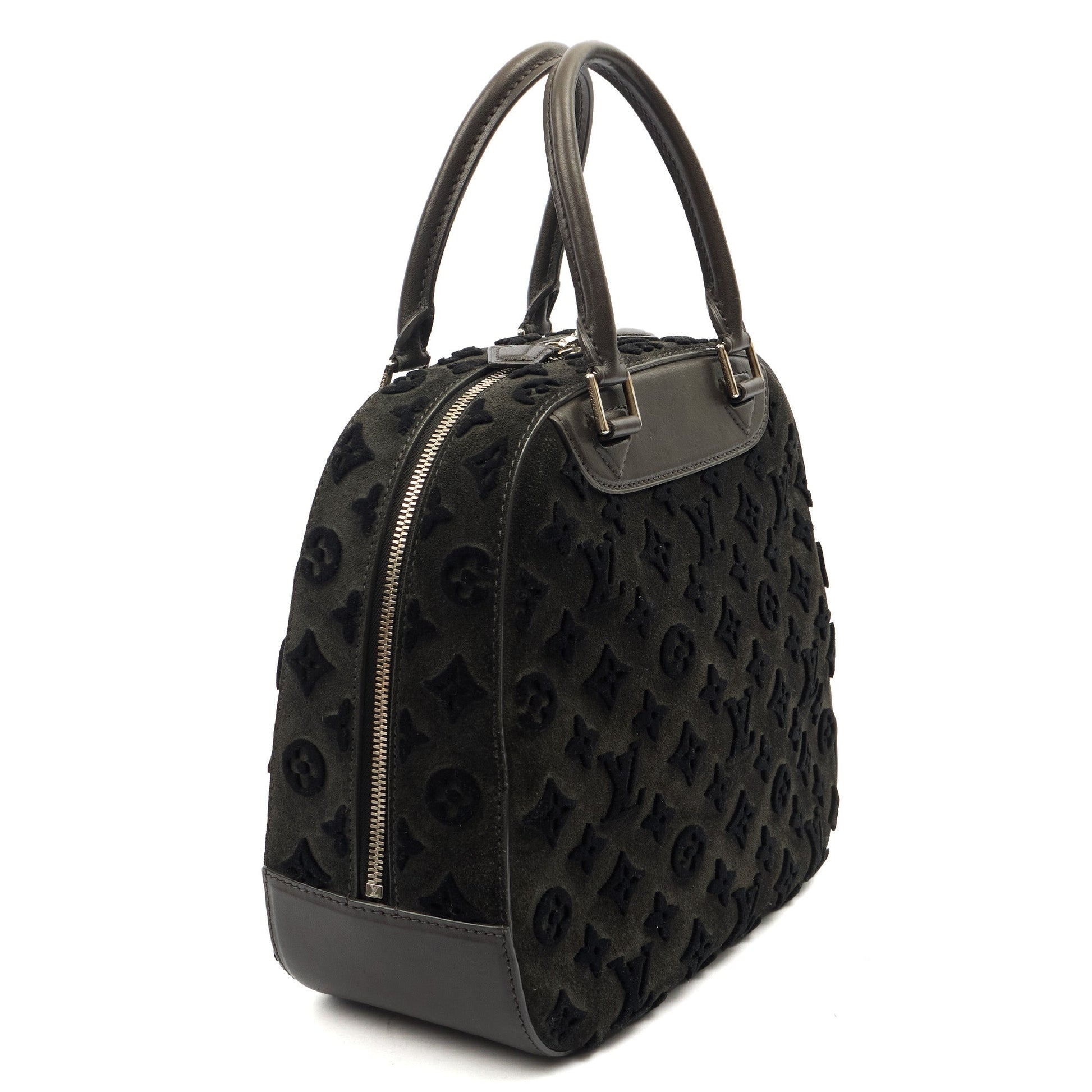 Louis Vuitton Tote Deauville in Black, Canvas — Alternate View 14