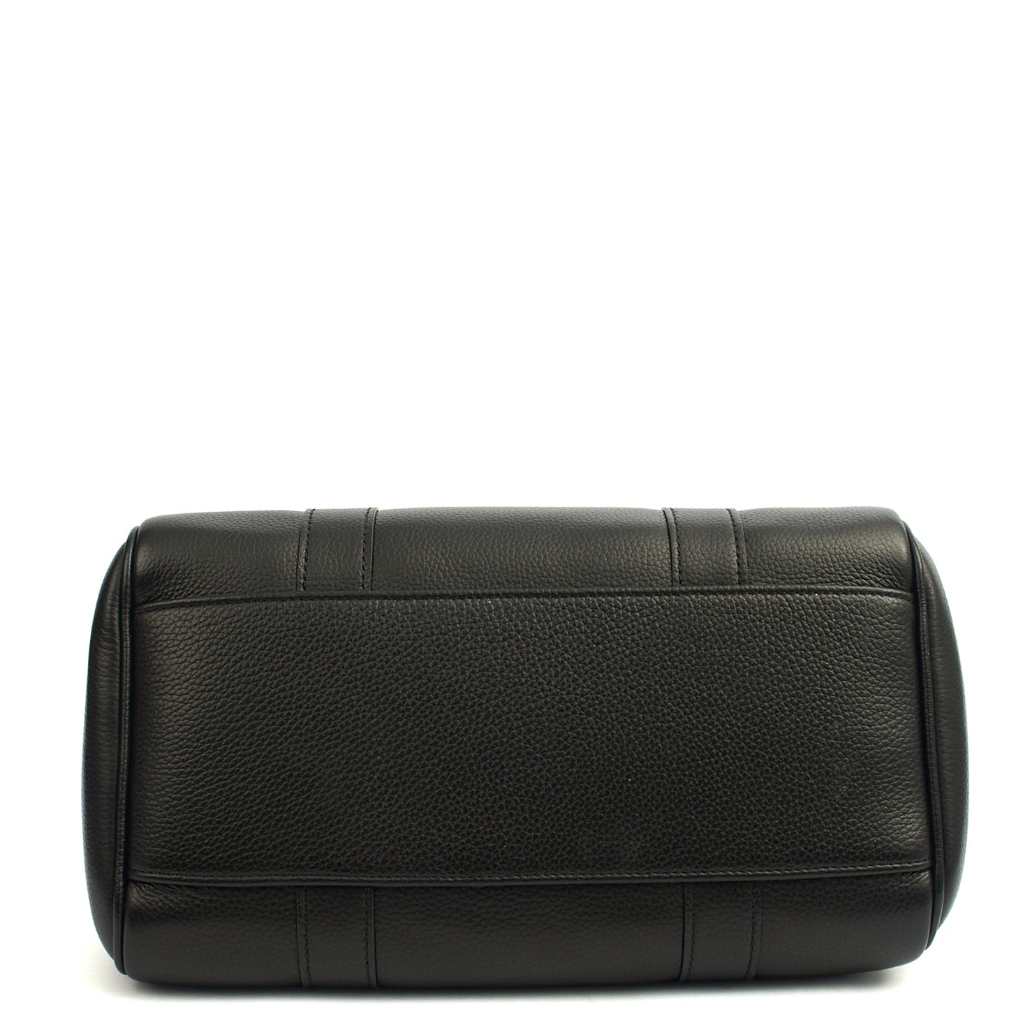Mulberry Tote Bayswater with Strap- Small in Black, Calfskin Leather — Top View